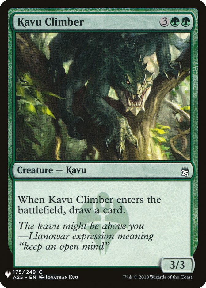 Kavu Climber [Mystery Booster] | The CG Realm