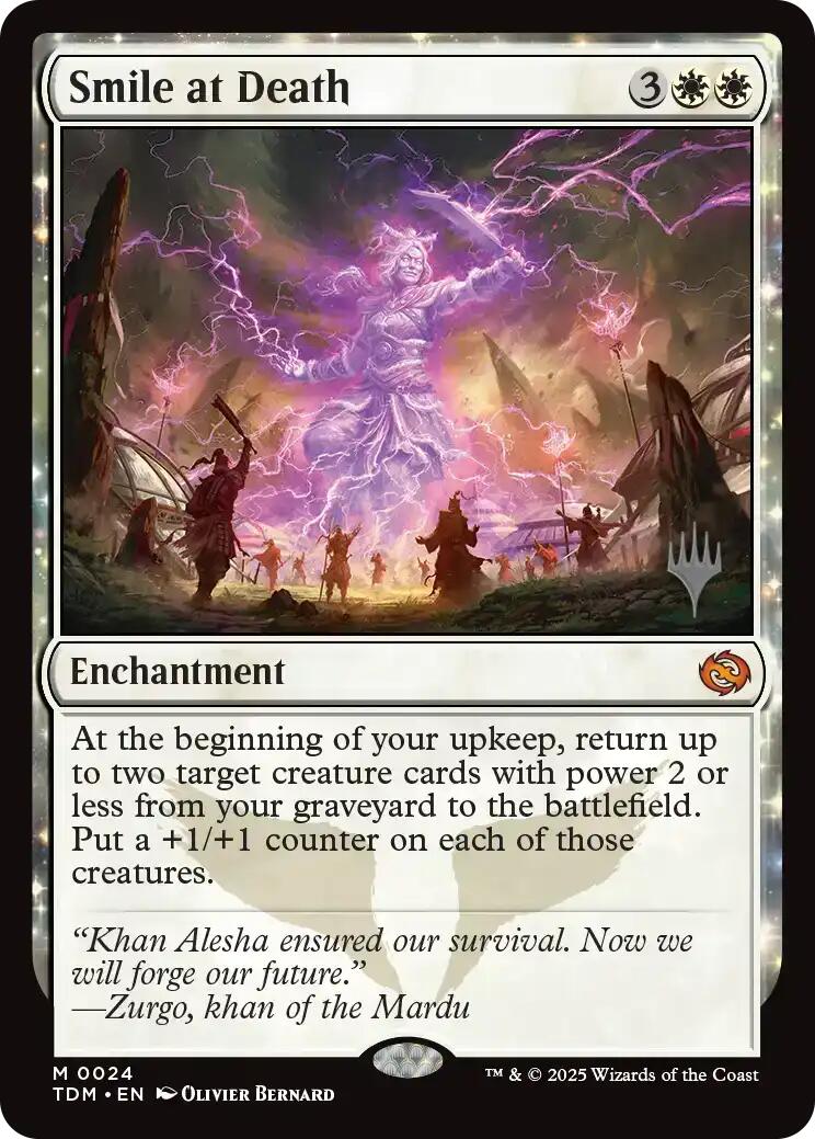 Smile at Death [Tarkir: Dragonstorm Promos] | The CG Realm