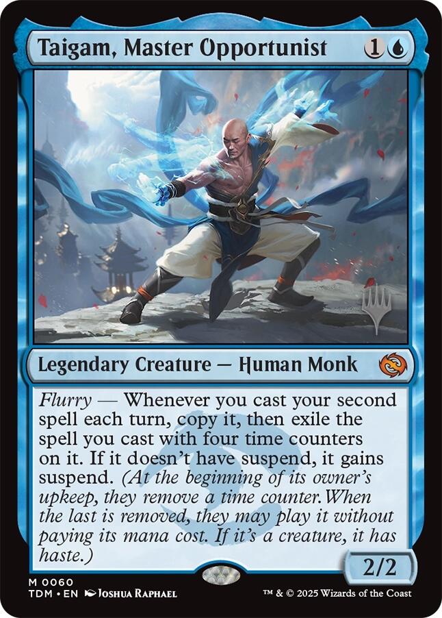 Taigam, Master Opportunist [Tarkir: Dragonstorm Promos] | The CG Realm