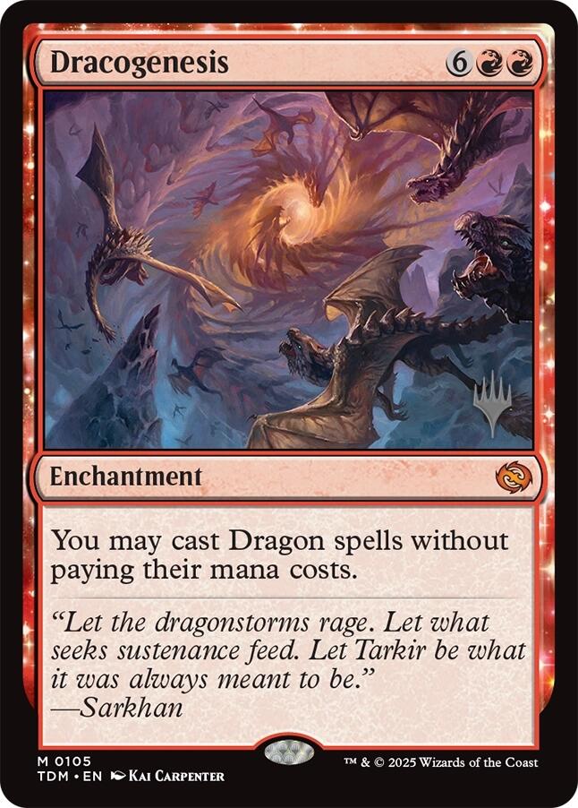 Dracogenesis [Tarkir: Dragonstorm Promos] | The CG Realm