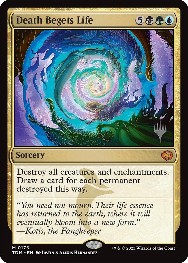 Death Begets Life [Tarkir: Dragonstorm Promos] | The CG Realm