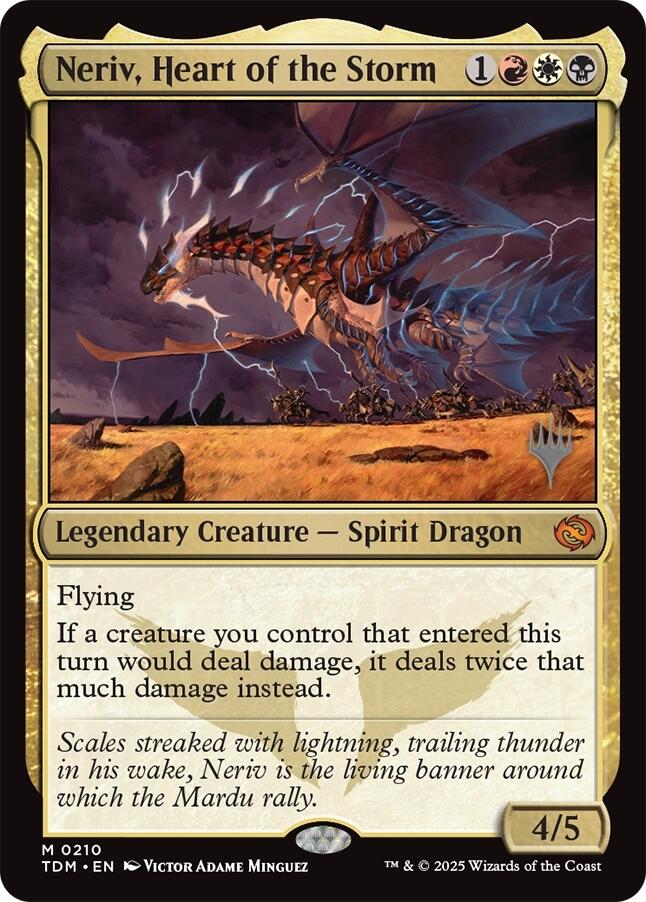 Neriv, Heart of the Storm [Tarkir: Dragonstorm Promos] | The CG Realm