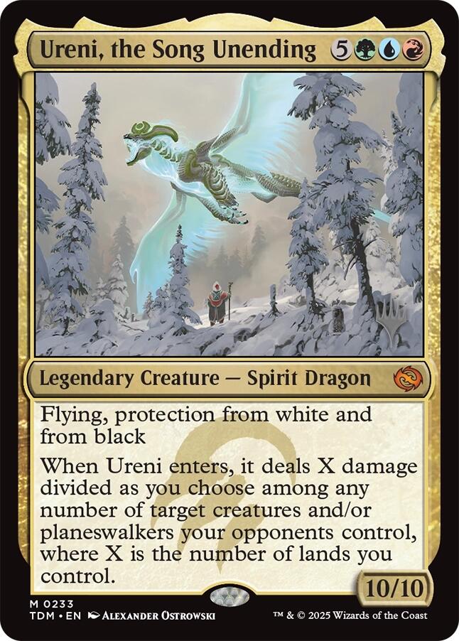 Ureni, the Song Unending [Tarkir: Dragonstorm Promos] | The CG Realm