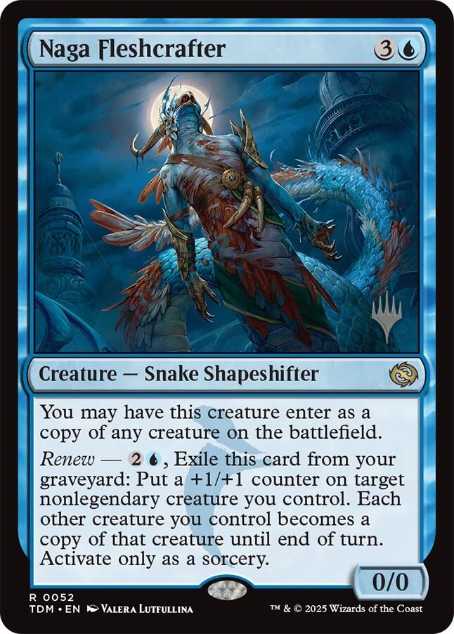 Naga Fleshcrafter [Tarkir: Dragonstorm Promos] | The CG Realm
