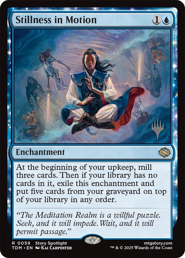 Stillness in Motion [Tarkir: Dragonstorm Promos] | The CG Realm
