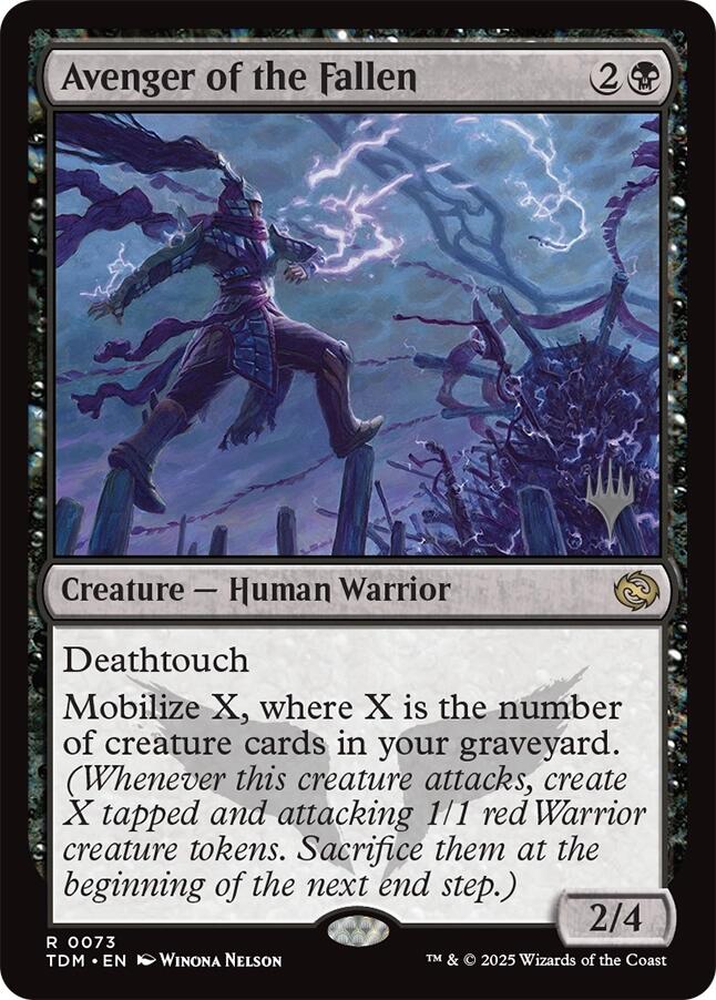 Avenger of the Fallen [Tarkir: Dragonstorm Promos] | The CG Realm