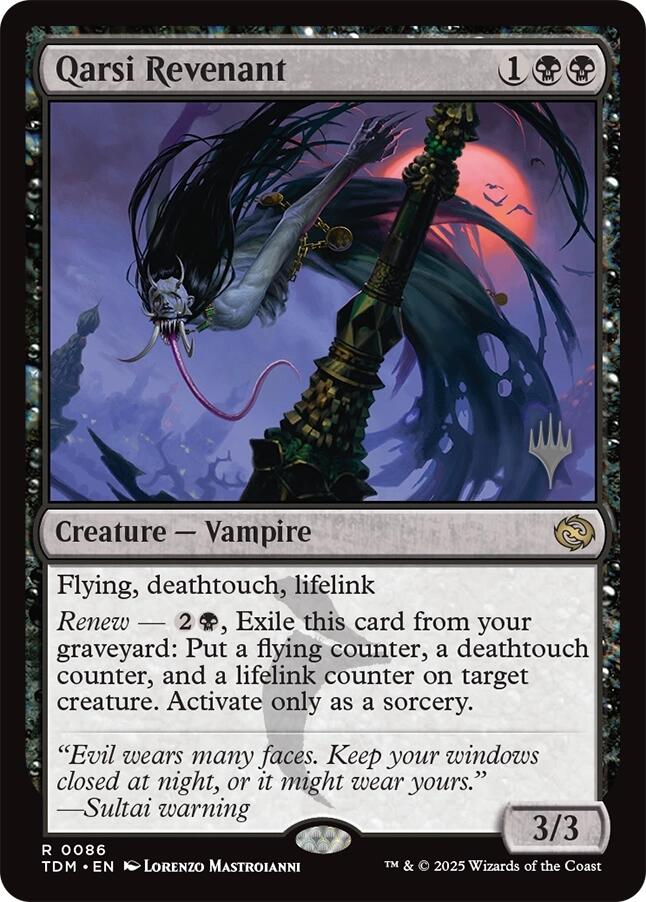 Qarsi Revenant [Tarkir: Dragonstorm Promos] | The CG Realm