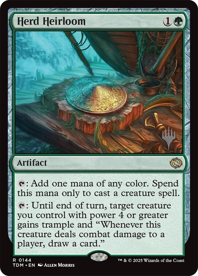 Herd Heirloom [Tarkir: Dragonstorm Promos] | The CG Realm