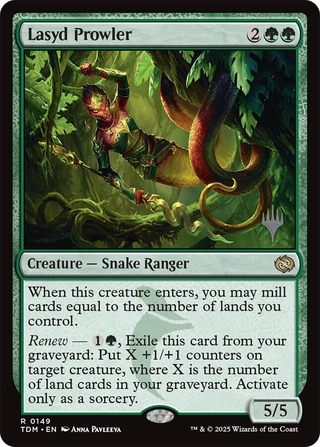 Lasyd Prowler [Tarkir: Dragonstorm Promos] | The CG Realm