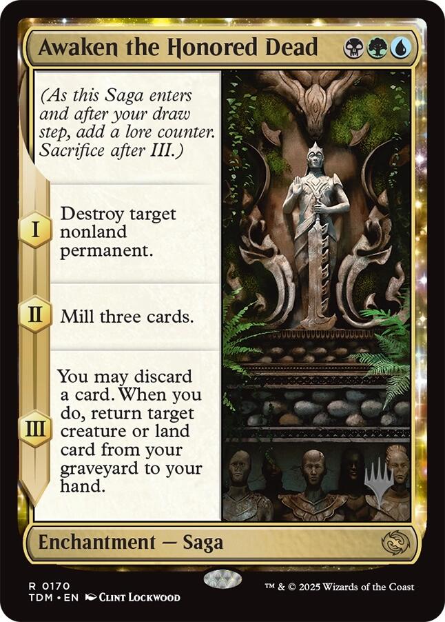 Awaken the Honored Dead [Tarkir: Dragonstorm Promos] | The CG Realm