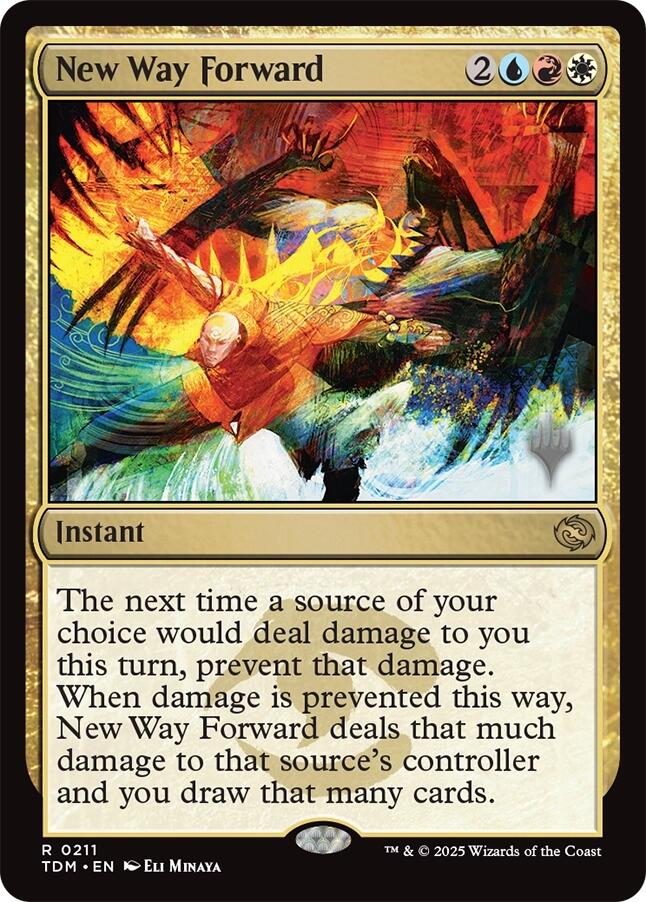 New Way Forward [Tarkir: Dragonstorm Promos] | The CG Realm