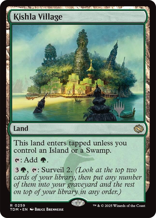 Kishla Village [Tarkir: Dragonstorm Promos] | The CG Realm