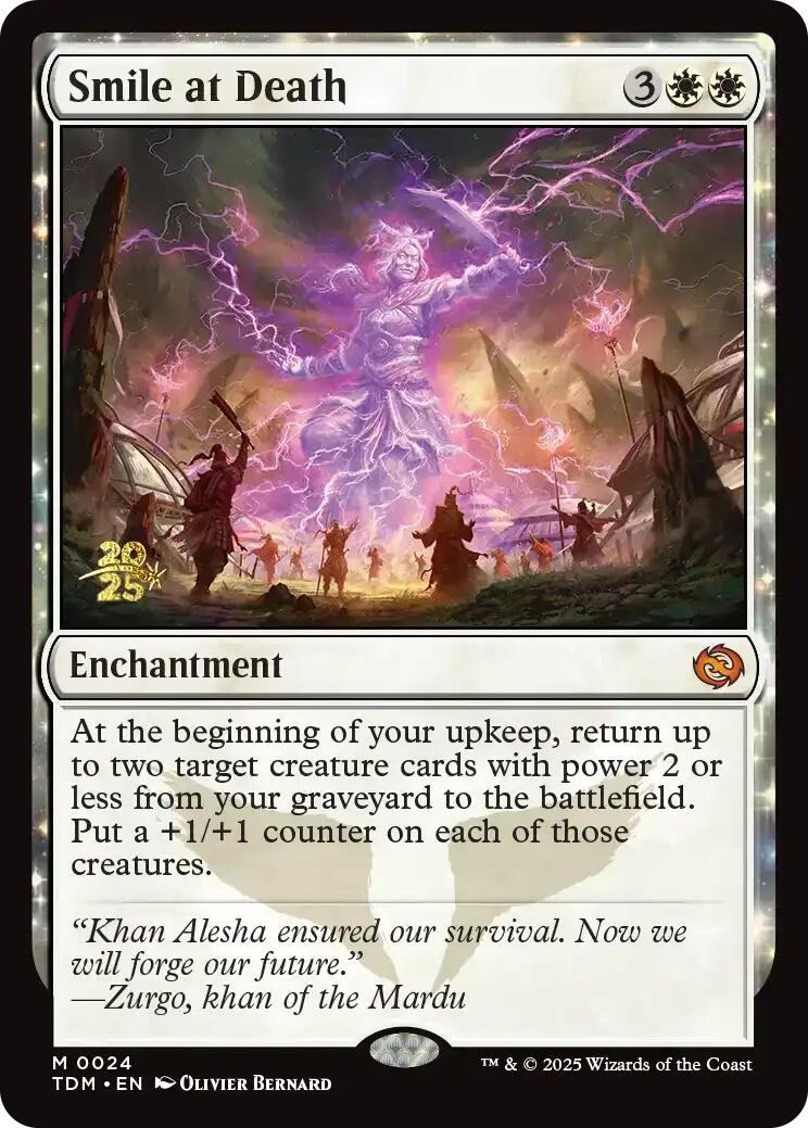 Smile at Death [Tarkir: Dragonstorm Prerelease Promos] | The CG Realm