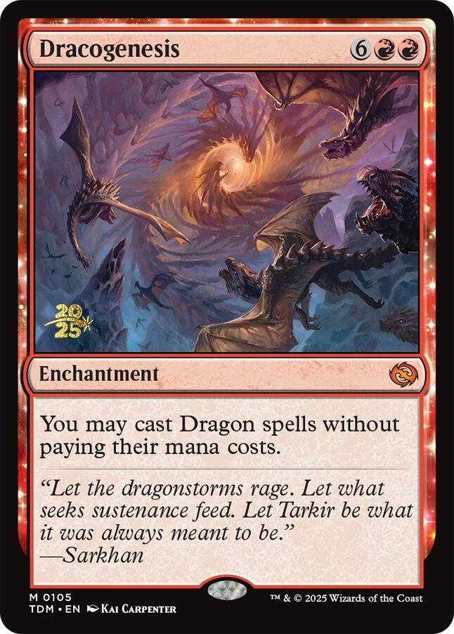 Dracogenesis [Tarkir: Dragonstorm Prerelease Promos] | The CG Realm
