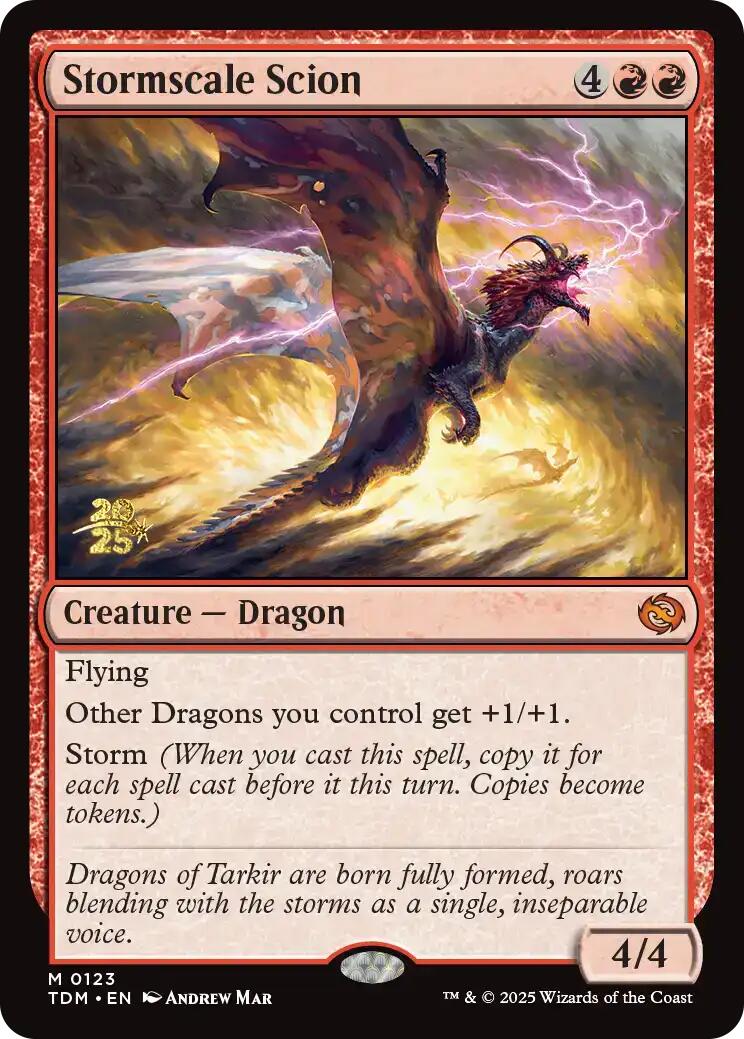 Stormscale Scion [Tarkir: Dragonstorm Prerelease Promos] | The CG Realm