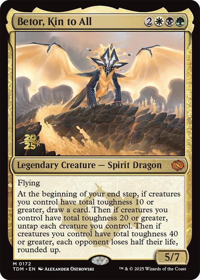 Betor, Kin to All [Tarkir: Dragonstorm Prerelease Promos] | The CG Realm