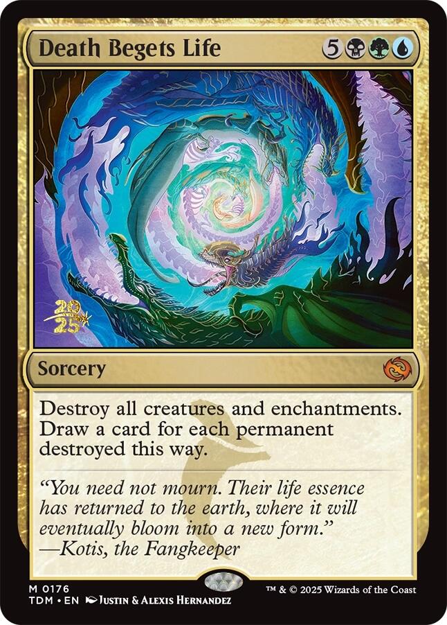 Death Begets Life [Tarkir: Dragonstorm Prerelease Promos] | The CG Realm