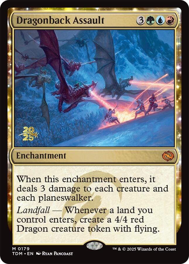 Dragonback Assault [Tarkir: Dragonstorm Prerelease Promos] | The CG Realm