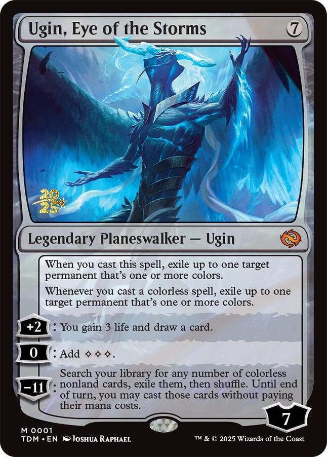 Ugin, Eye of the Storms [Tarkir: Dragonstorm Prerelease Promos] | The CG Realm