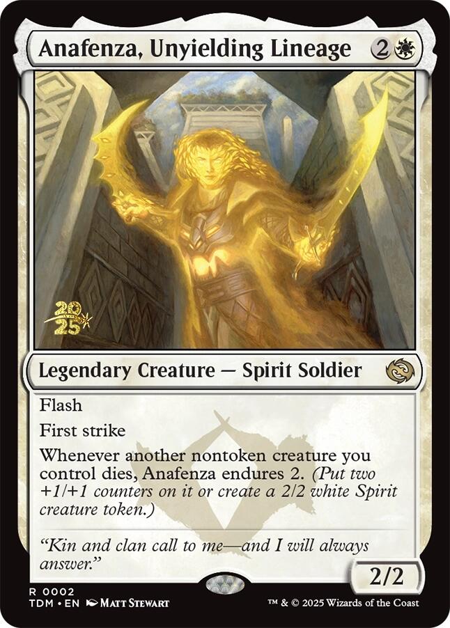 Anafenza, Unyielding Lineage [Tarkir: Dragonstorm Prerelease Promos] | The CG Realm