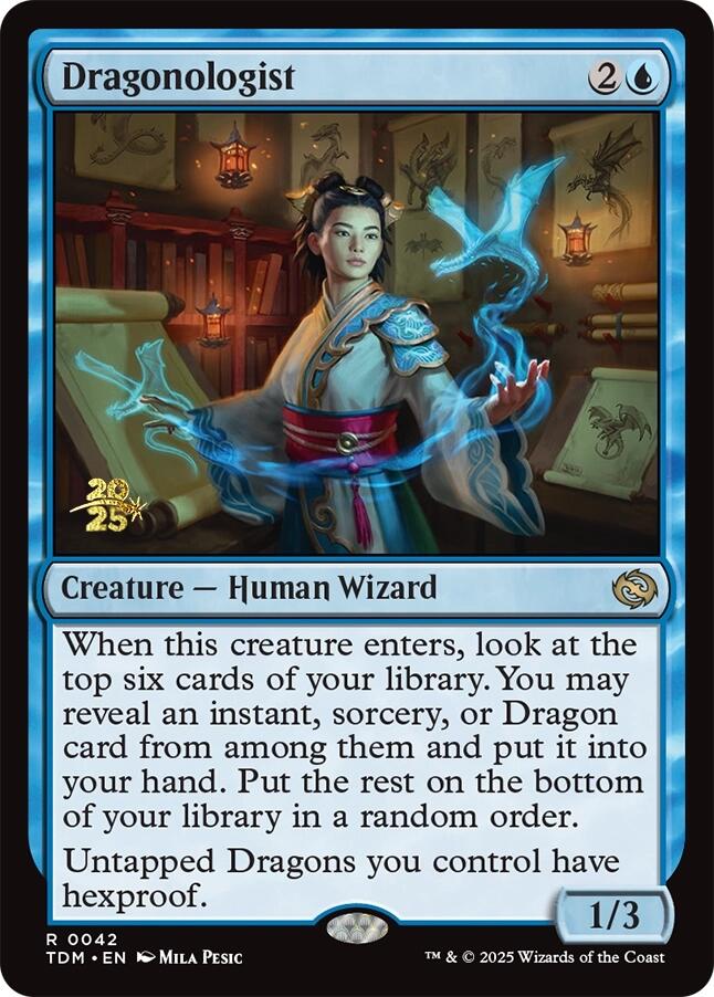 Dragonologist [Tarkir: Dragonstorm Prerelease Promos] | The CG Realm