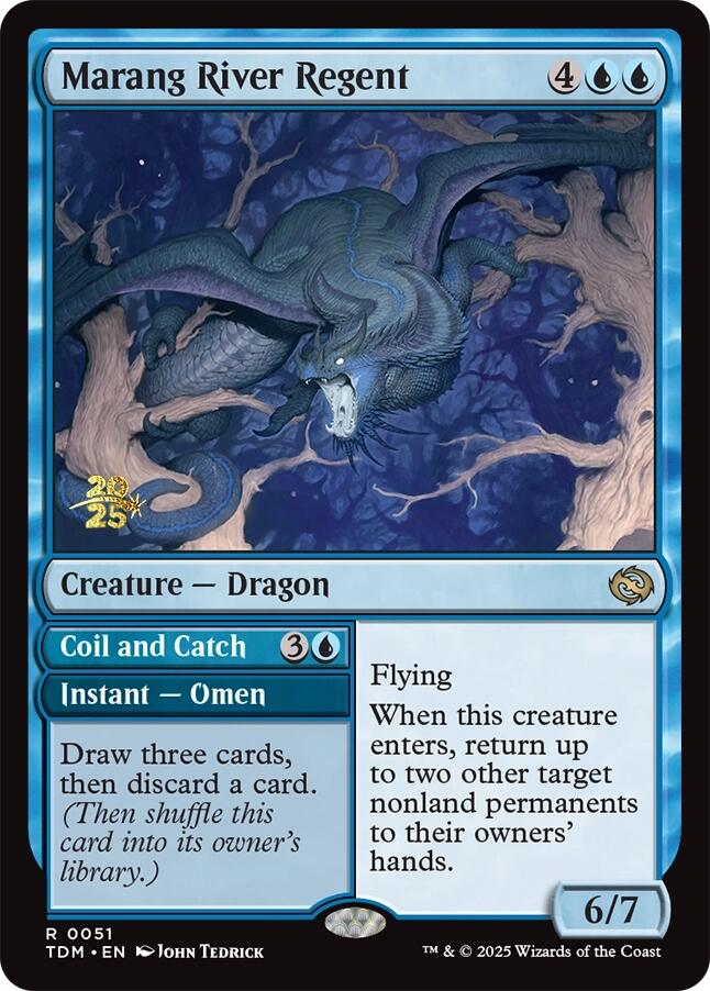 Marang River Regent [Tarkir: Dragonstorm Prerelease Promos] | The CG Realm