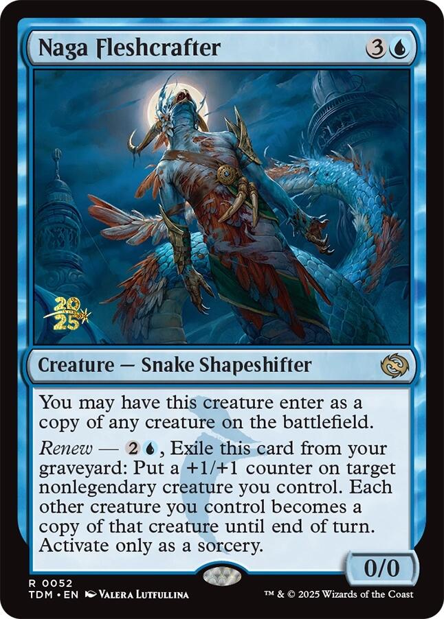 Naga Fleshcrafter [Tarkir: Dragonstorm Prerelease Promos] | The CG Realm