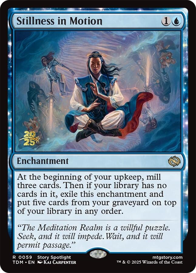 Stillness in Motion [Tarkir: Dragonstorm Prerelease Promos] | The CG Realm