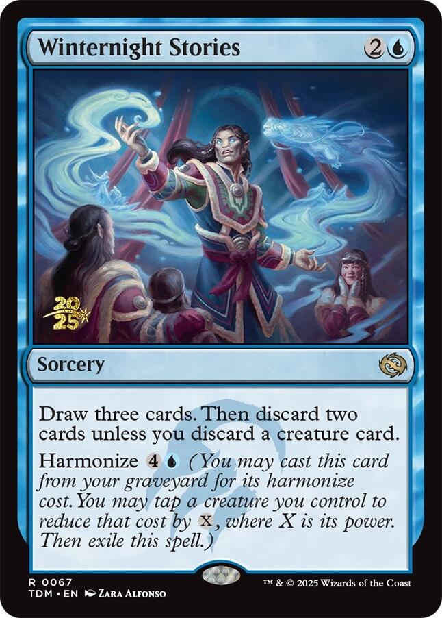 Winternight Stories [Tarkir: Dragonstorm Prerelease Promos] | The CG Realm