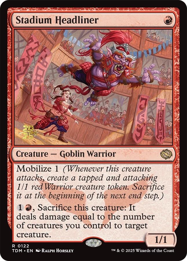 Stadium Headliner [Tarkir: Dragonstorm Prerelease Promos] | The CG Realm