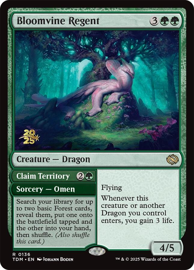 Bloomvine Regent [Tarkir: Dragonstorm Prerelease Promos] | The CG Realm