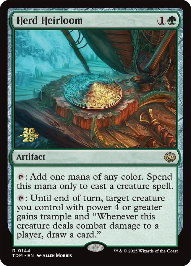 Herd Heirloom [Tarkir: Dragonstorm Prerelease Promos] | The CG Realm