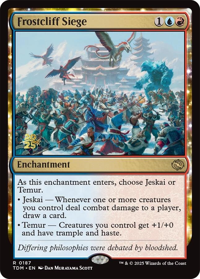 Frostcliff Siege [Tarkir: Dragonstorm Prerelease Promos] | The CG Realm