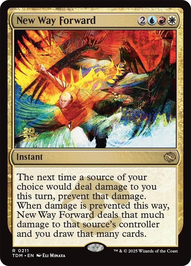New Way Forward [Tarkir: Dragonstorm Prerelease Promos] | The CG Realm