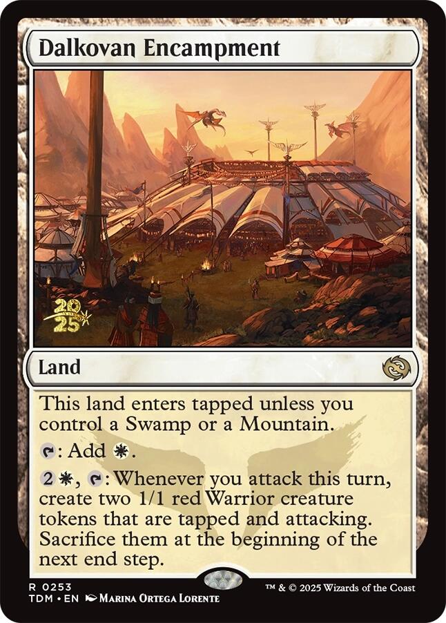 Dalkovan Encampment [Tarkir: Dragonstorm Prerelease Promos] | The CG Realm