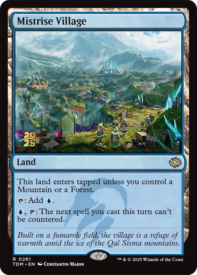 Mistrise Village [Tarkir: Dragonstorm Prerelease Promos] | The CG Realm