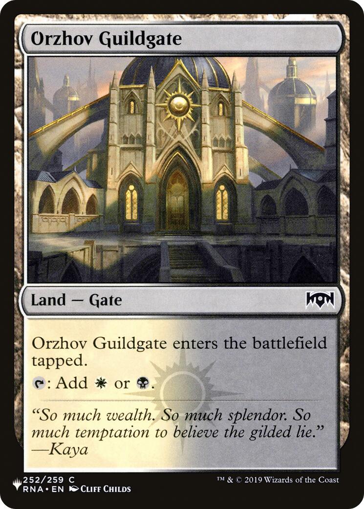 Orzhov Guildgate [The List] | The CG Realm