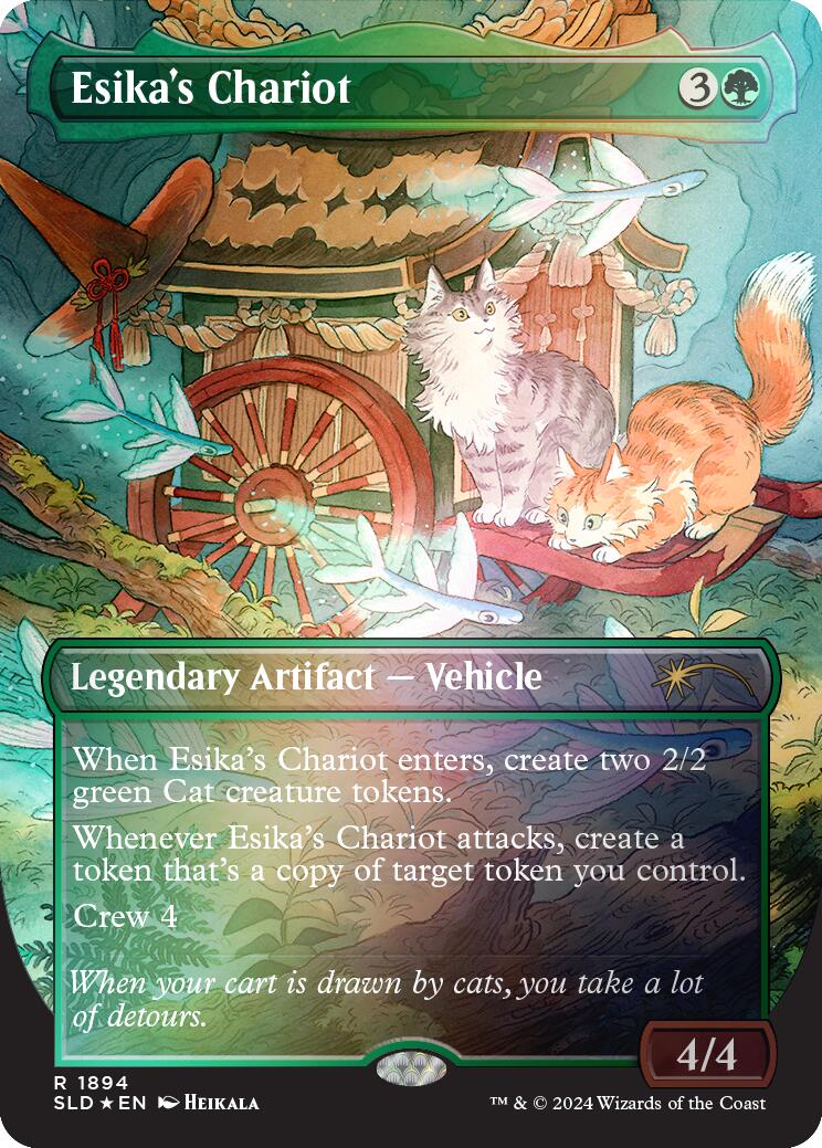 Esika's Chariot (Rainbow Foil) [Secret Lair Drop Series] | The CG Realm