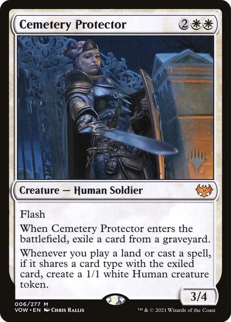 Cemetery Protector [Aetherdrift Promos] | The CG Realm