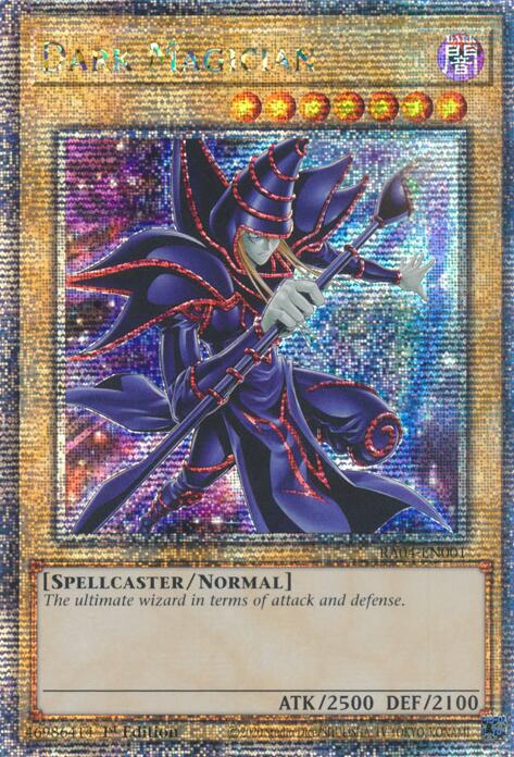 Dark Magician (New Art) [RA04-EN001] Quarter Century Secret Rare | The CG Realm