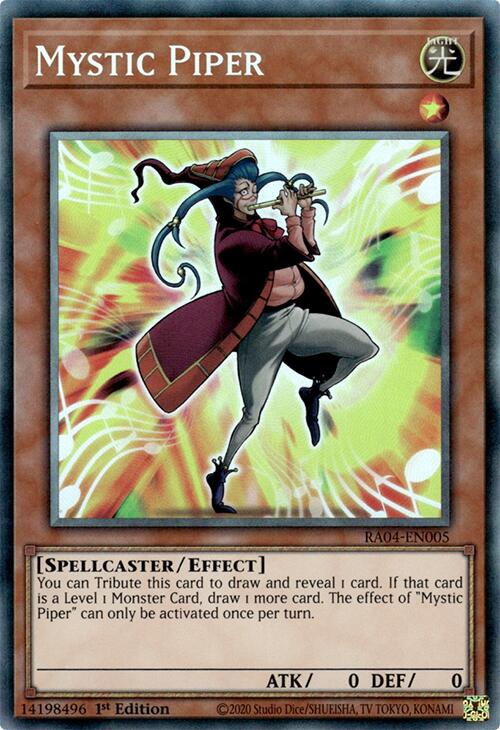 Mystic Piper [RA04-EN005] Prismatic Collector's Rare | The CG Realm