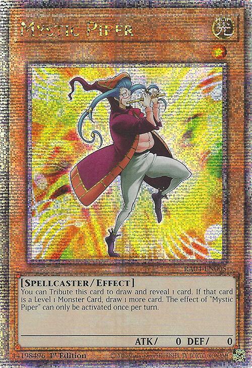 Mystic Piper [RA04-EN005] Quarter Century Secret Rare | The CG Realm