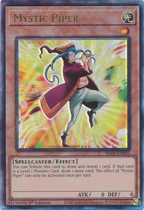 Mystic Piper [RA04-EN005] Prismatic Ultimate Rare | The CG Realm