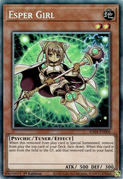 Esper Girl [RA04-EN006] Prismatic Collector's Rare | The CG Realm