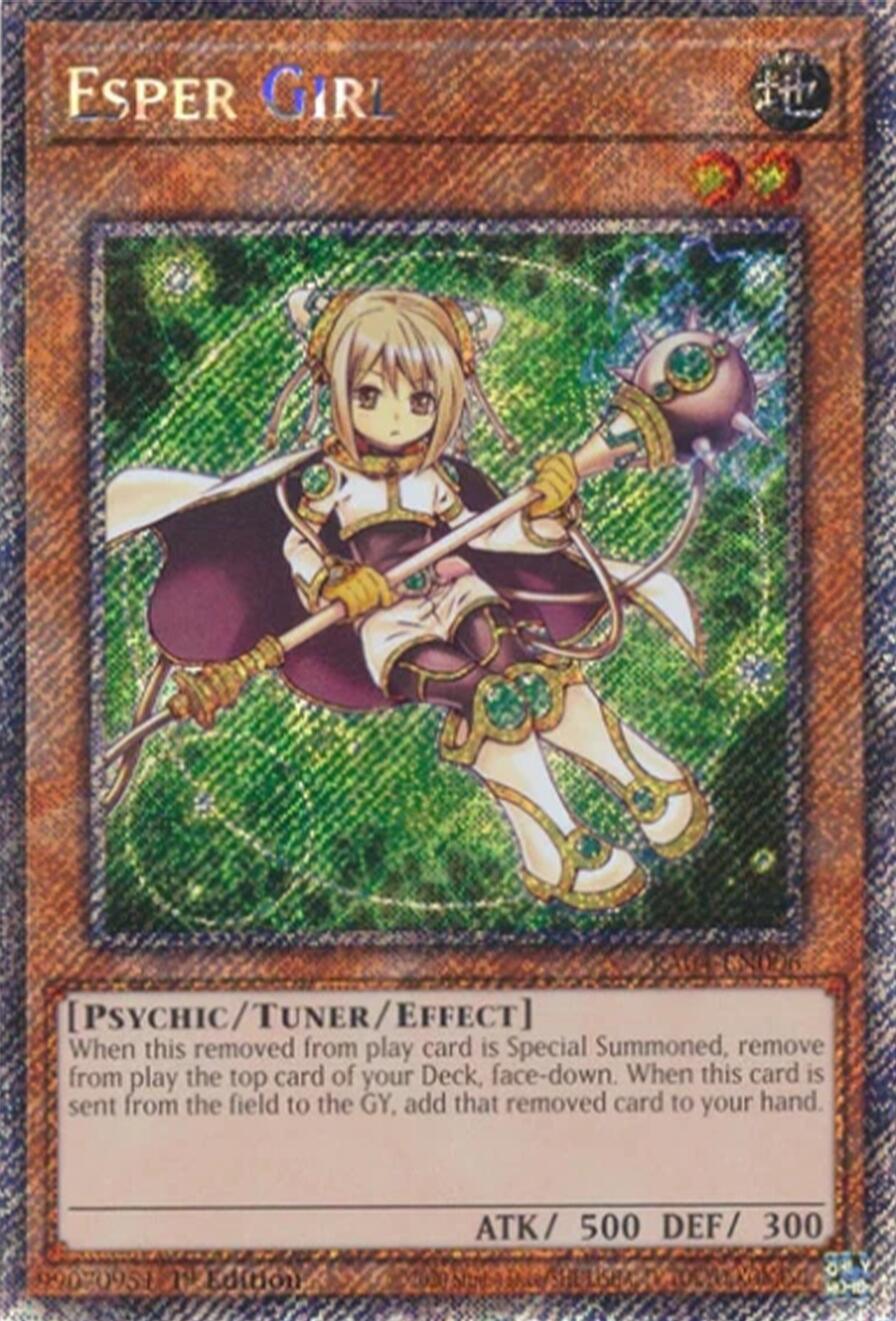 Esper Girl [RA04-EN006] Platinum Secret Rare | The CG Realm