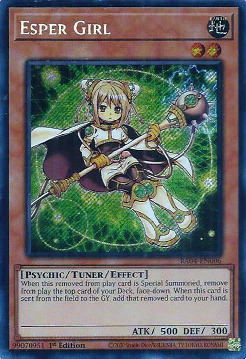 Esper Girl [RA04-EN006] Secret Rare | The CG Realm