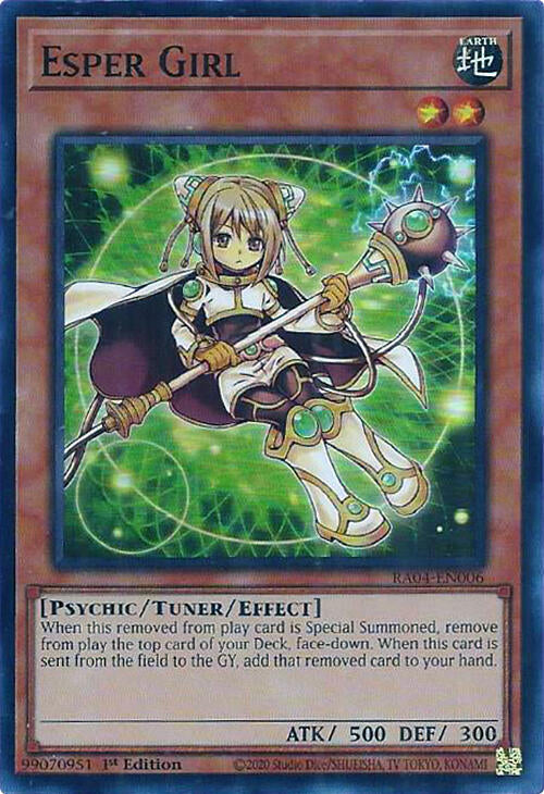 Esper Girl [RA04-EN006] Super Rare | The CG Realm