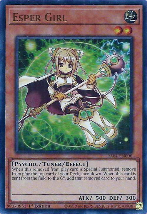 Esper Girl [RA04-EN006] Ultra Rare | The CG Realm