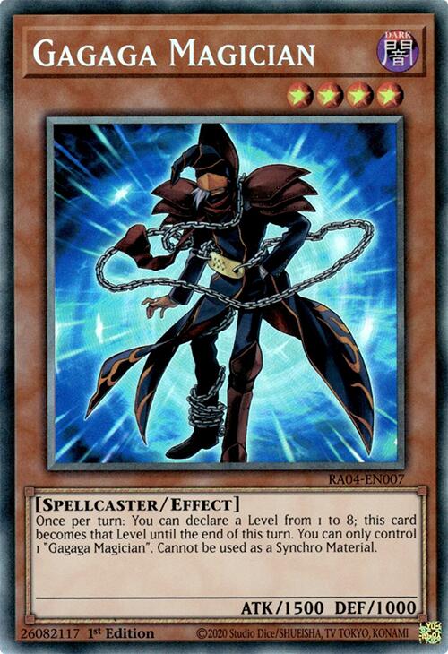 Gagaga Magician [RA04-EN007] Prismatic Collector's Rare | The CG Realm