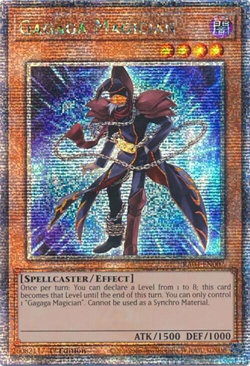 Gagaga Magician [RA04-EN007] Quarter Century Secret Rare | The CG Realm